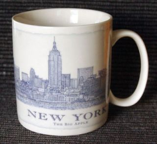 STARBUCKS NYC NEW YORK CITY Big Apple Architect mug