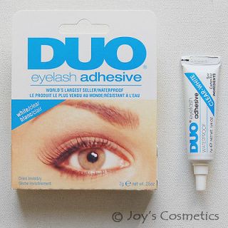 DUO Waterproof Eyelash Adhesive (glue)   White / Clear *Joys