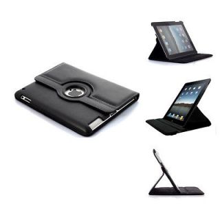 360°Rotating Case Smart Cover Swivel Stand for Apple The new iPad 2 3