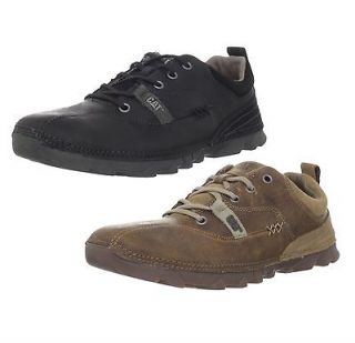 Caterpillar ARTIS Mens Leather Comfort Lace Up Casual Shoe Black or