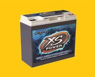 Deep Cycle 12 Volt 12V AGM Power Cell Battery D680 Brand New 1000 amps