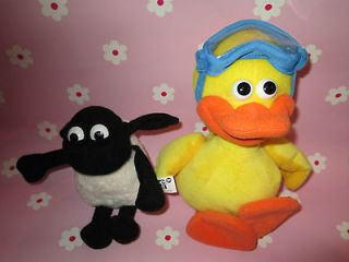 11 YABBA DABBA DUCK QUACKING SOUNDS & 7 TIMMY TIME SHEEP ONLY SOFT