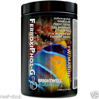 Brightwell FerroxiPhos G 300 grams Phosphate Removal Live Coral Nano