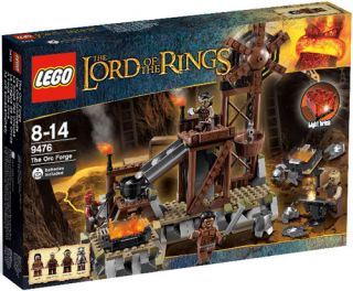 LEGO Lord of the Rings 9476 The Orc Forge Build the dark Army NEW