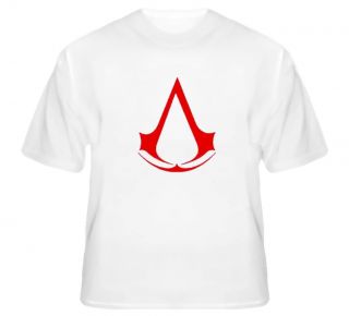 New Assassins Creed PS3 XBOX WII White T Shirt
