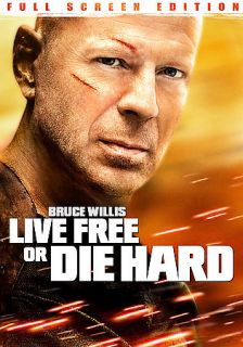 Die Hard 4 Live Free or Die Hard (DVD, 2007, Rated; Full Frame