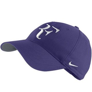 NWT Nike RF Tennis Cap/Hat Roger Federer Purple/White 2012 ATP World