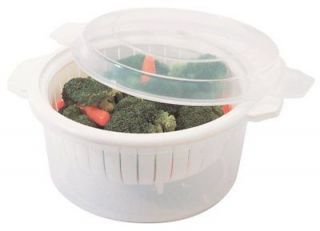 Microwaveable Mini Vegetable Steamer Broccoli/Asparagus/Squash NEW