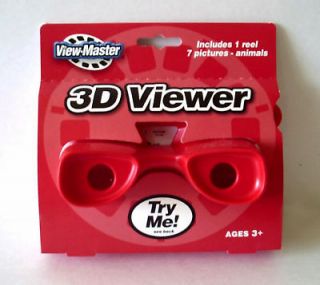 RED Model L VIEW MASTER Viewer / Stereoscope with Packaging and Reel