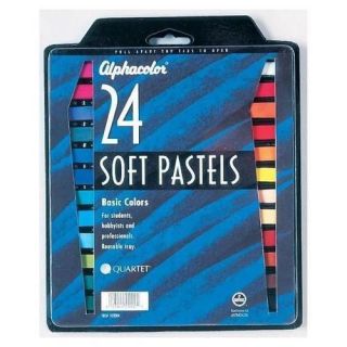 Quartet Alphacolor Square Pastels 24 color set NEW
