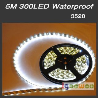 SMD Flexible Lamp Car Light Strip 300LED 5M 12V 4color EC100