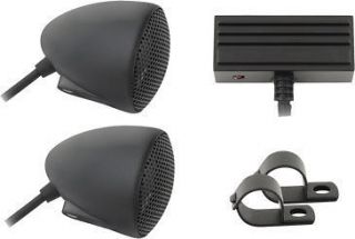 ATV UTV Cycle Sounds Speaker System W/Amp 2 Black