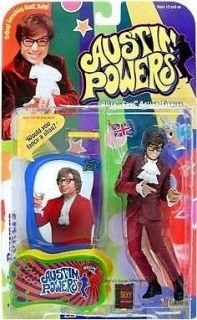 Austin Powers In Red Suit Action Figure/The Spy Who Shagged Me