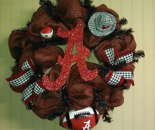 NEW ALABAMA DECORATIVE DOOR WREATH