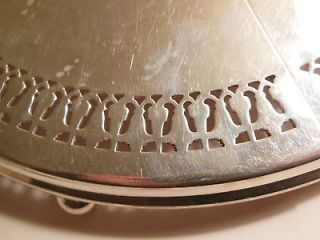 Antique Meriden S P & Co ~ Footed Trivet ~ Expandable ~ Silver Plate