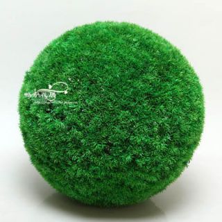 36cm 14.17 GREEN ARTIFICIAL IN & OUTDOOR PINE NEEDLE BOXWOOD BALL