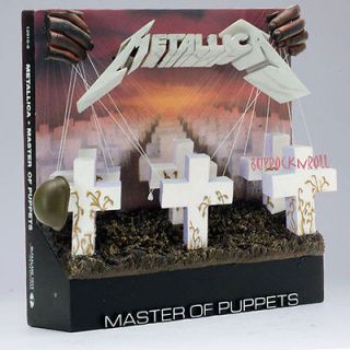3D Album Cover Metallica Master Of Puppets Vinyl LP Artwork **New