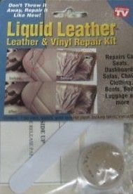 As Seen On TV Liquid Leather & Vinyl Repair Kit – Tan – Brand New