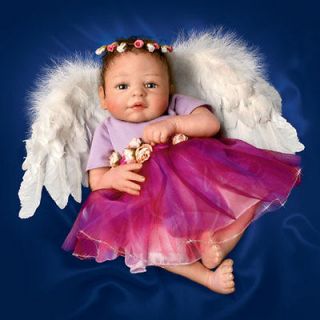 Ashton Drake Angel Kisses So Truly Real Angel Baby Girl Doll NIB