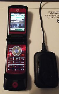 Motorola K1 KRZR GSM Cell Phone Bluetooth  Camera flip phone.
