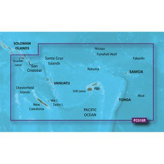 Garmin Bluechart G2   HXPC018R   New Caledonia To Fiji   MicroSD & SD