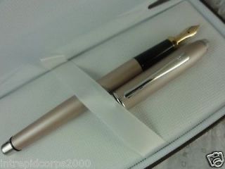 Cross Townsend Meteorite Champagne Fountain pen with Solid 14k Extra