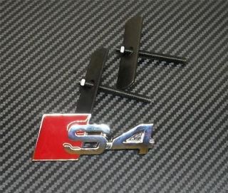 Audi S4 Chrome Front Grill Badge A4 S4 B6 S Line Badge/Emblem Quattro