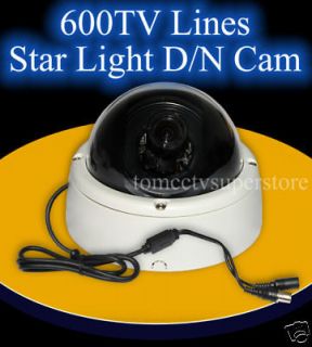 Axis Star Light Dome Camera Sony 1/3 CCD day/Night auto switch OSD