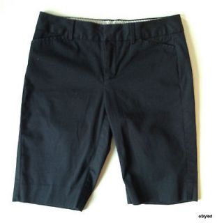 GAP Stretch Black Bermuda Shorts Size 0 XS