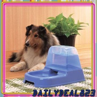 Pet Dog Cat Automatic Water Dispenser Dish Bowl Feeder