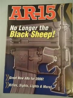 AR 15 Gun Brochure Rifle Sight Automatic Assault Handgun Magazine 2006