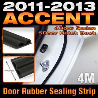 Car Door Auto Noise Universal Rubber Seal Strip B type Fit HYUNDAI 11