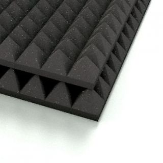 Pro 2 Acoustic Foam Pyramids Wall Studio Sound Proof 36 s.f 9X4