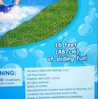 NIB WILD WATER SLIDE Seasons of Fun Wet Pool Swim Summer Toy Play