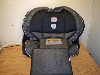 Britax Car Seat Replacement Cover and Pad Seat in Onyx