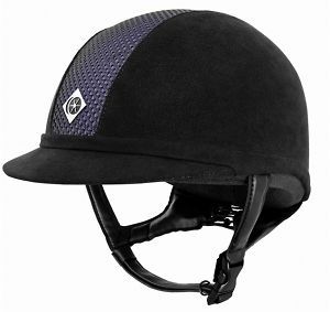 Charles Owen AYR8 Helmet   7 Black/Purple