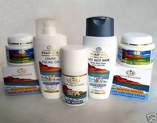 SET Dead Sea C&B SPA Derma Skin Care Natural Products