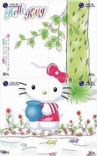 H01026 China phone cards Hello Kitty puzzle 48pcs