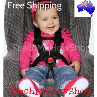 Houdini Stop Car Safety Toddler Child Harness Chest Strap Carseat