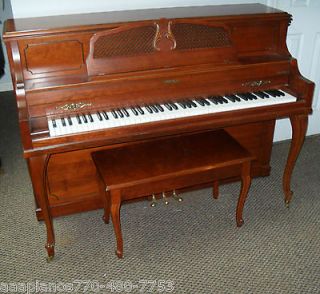 BALDWIN Console Upright Piano, matching bench, as good as it gets