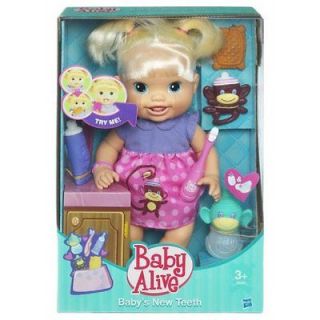 Baby Alive Babys New Teeth   Blonde (Styles May Vary)