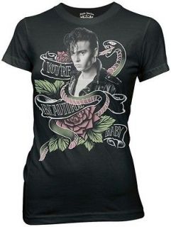 Cry Baby Movie Snake Tattoo Johnny Depp Baby Doll/Juni ors Style T