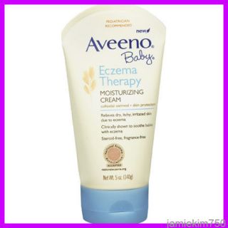 Aveeno Baby Eczema Therapy Moisturizing Cream 5oz NEW