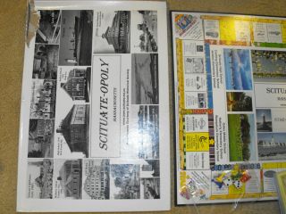 Scituate opoly Real Estate Board Game 2006 (Mass)   Unpunched