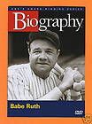 BABE RUTH A&E BIOGRAPHY New DVD Red Sox NY Yankees