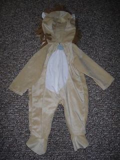 Lion Costume HALLOWEEN Sleeper OUTFIT Dress Up Infant 9 12 Months A 16
