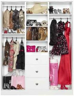 Barbie Wardrobe The Barbie Look Collection 2013 Closet NRFB in