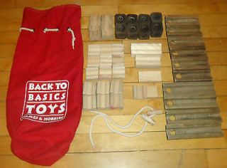 Amaze N Marbles Toys N Things Back To Basics wood marble toy bag