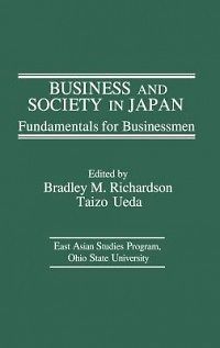 Business and Society in Japan NEW by Taizo Ueda