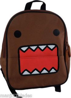 Domo Kun Domo Big Face Mini Backpack New W/ Tag Officially Licensed